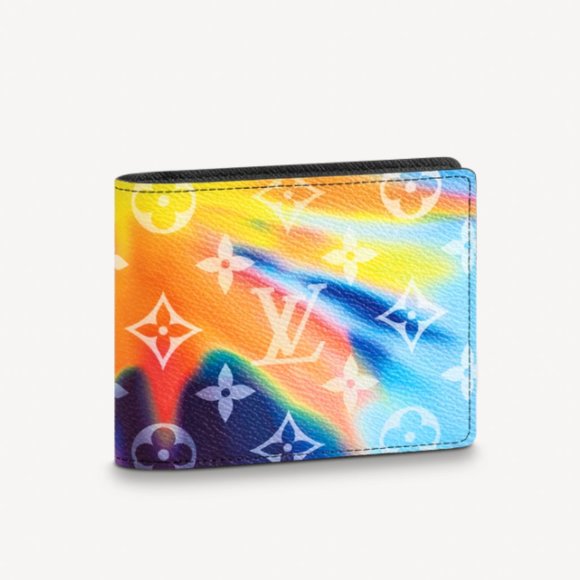 Louis Vuitton Multiple Wallet Sunset / Psychedelic *NEW* - Picture 1 of 9